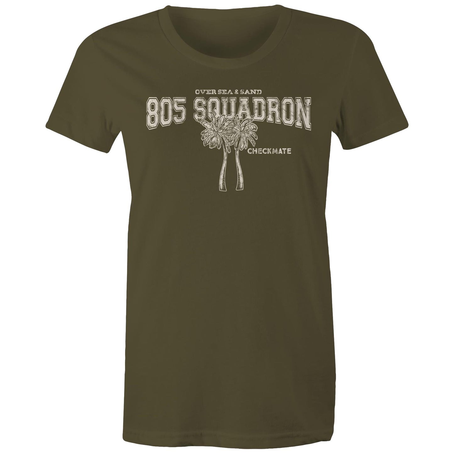 805 Squadron Women's T-shirt (style Alpha, white)
