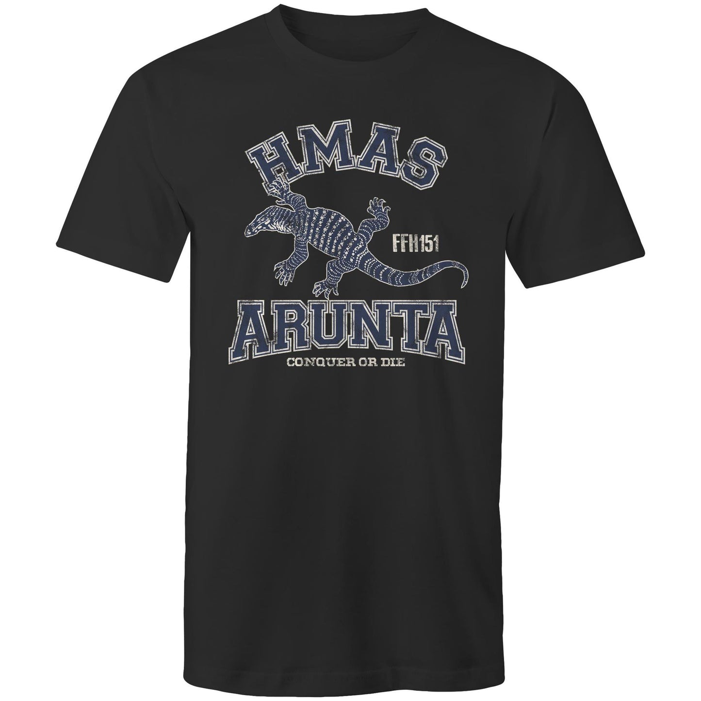 HMAS Arunta (II) FFH151 Men's T-shirt (style Alpha, blue)