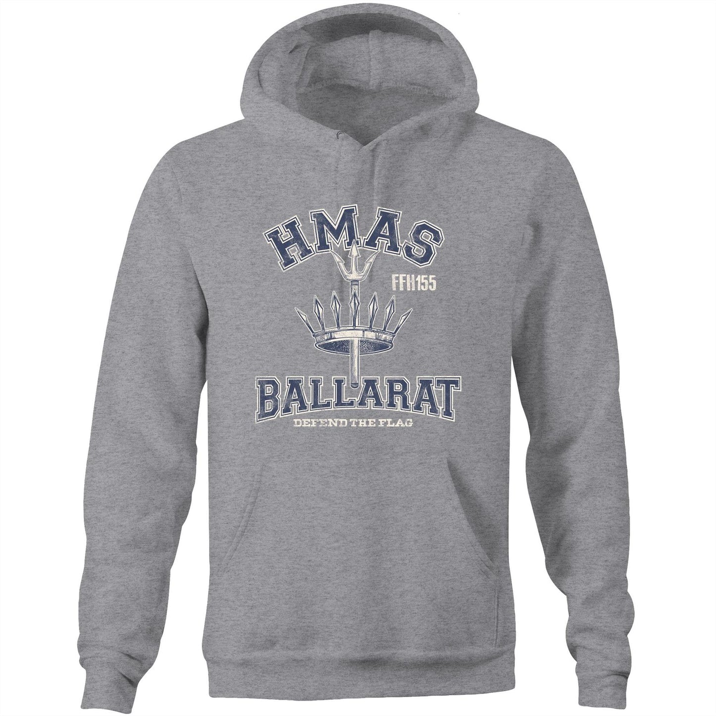 HMAS Ballarat (II) FFH155 Men's Hoodie (style Alpha)