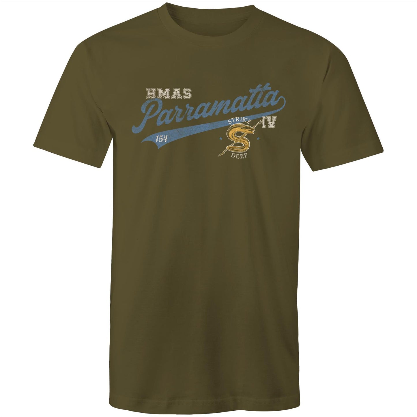 HMAS Parramatta (IV) FFH154 Men's T-shirt (style Bravo)