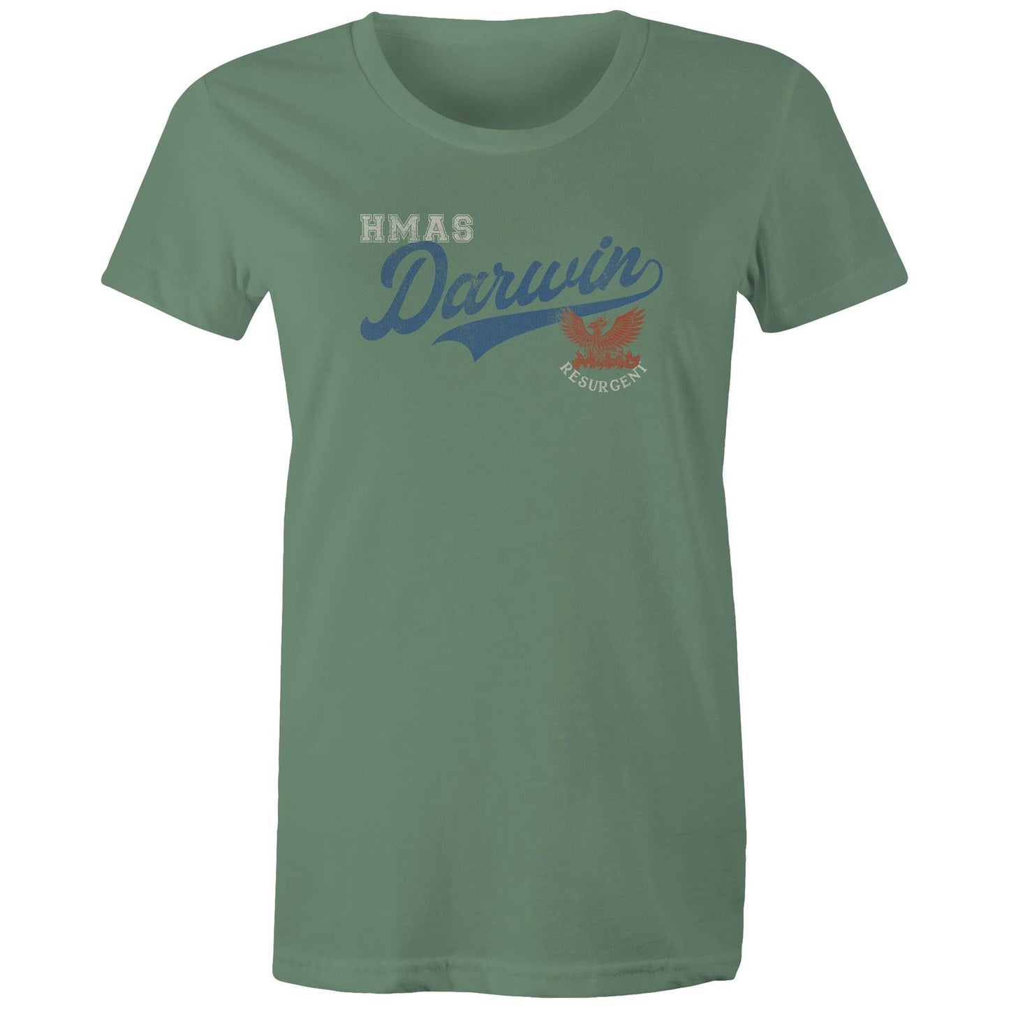HMAS Darwin FFG04 Women's T-shirt (style Bravo)