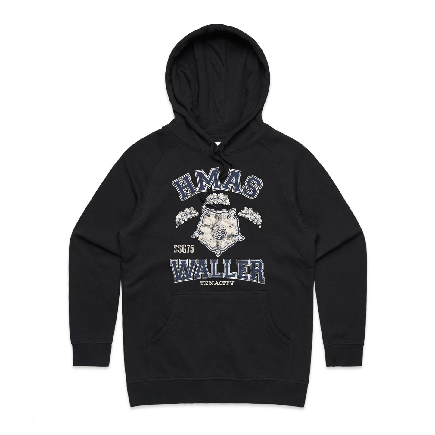 HMAS Waller SSG75 Women's Hoodie (style Alpha)