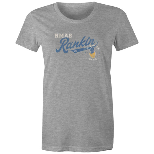HMAS Rankin SSG73 Women's T-shirt (style Bravo)