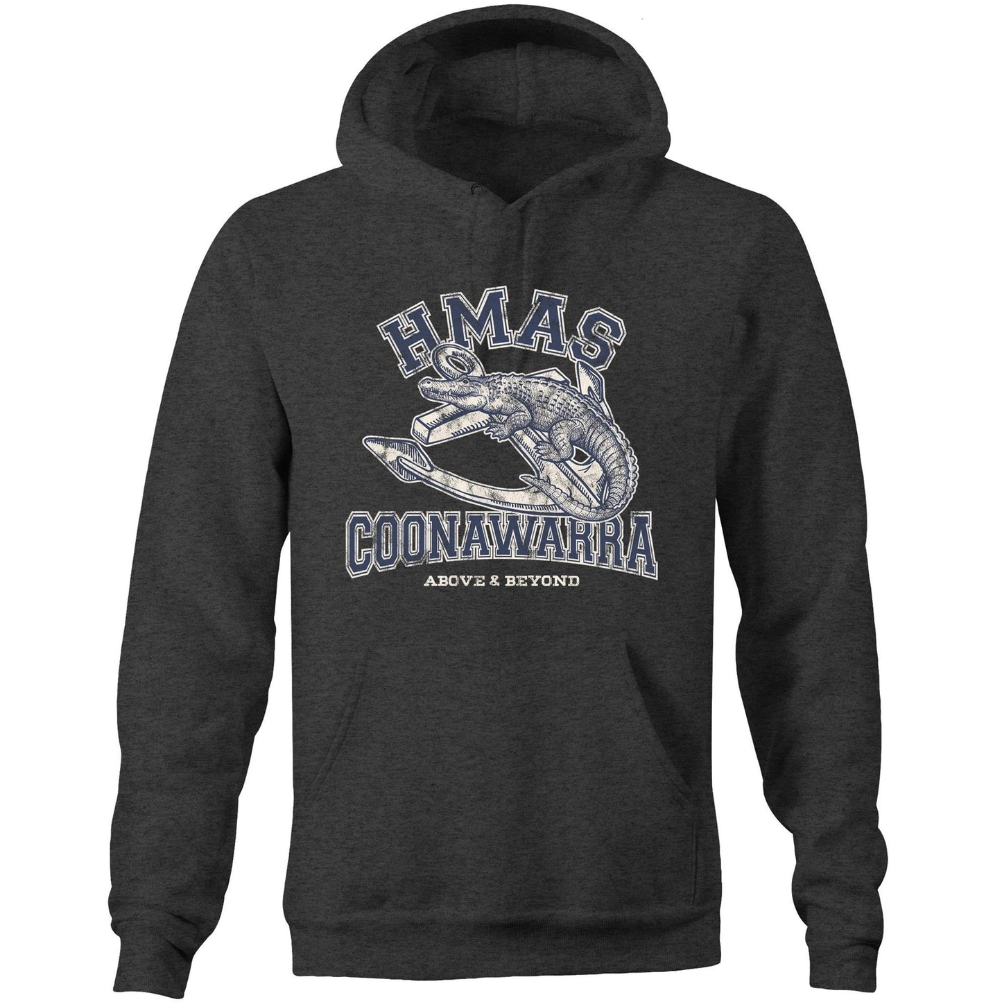HMAS Coonawarra Men's Hoodie (style Alpha)