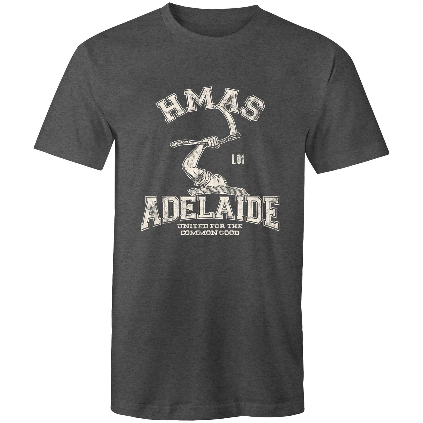 HMAS Adelaide (III) L01 Men's T-shirt (style Alpha, white)