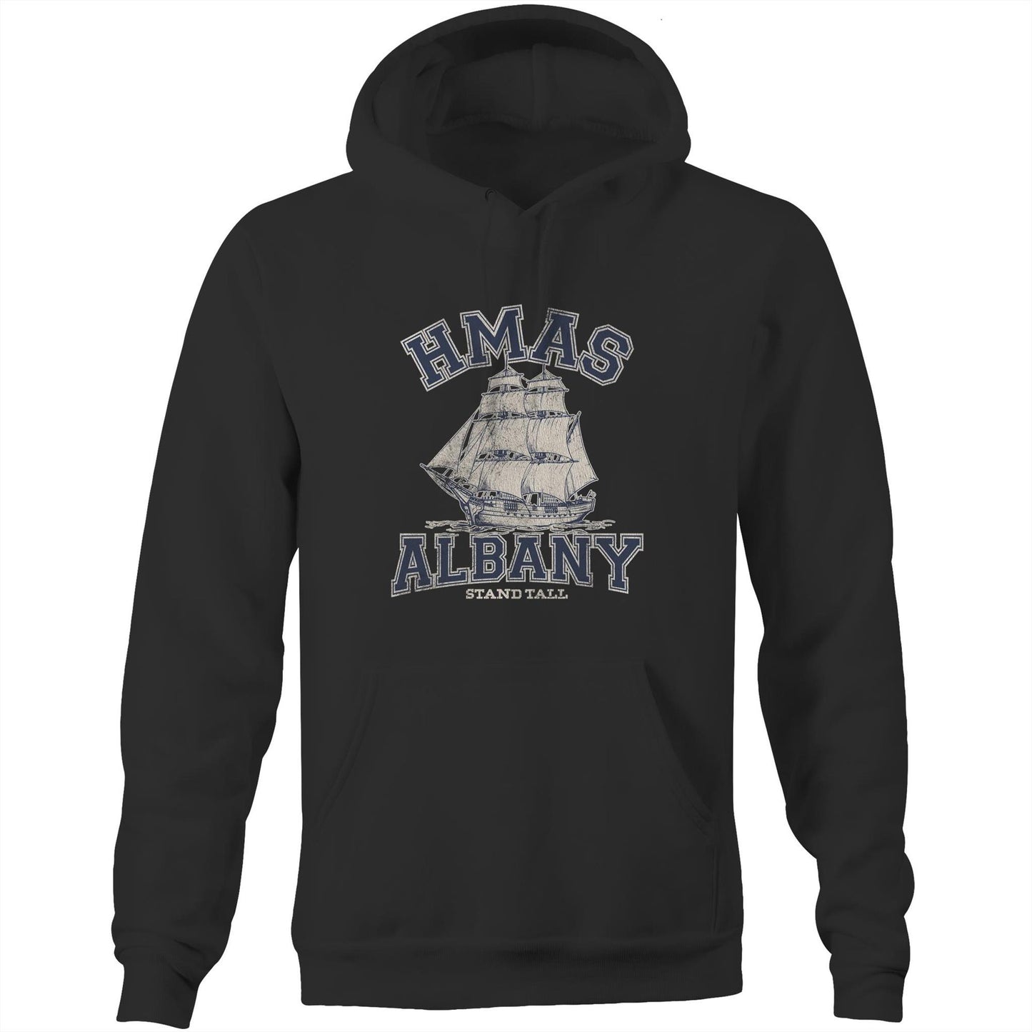 HMAS Albany P86 Men's Hoodie (style Alpha)