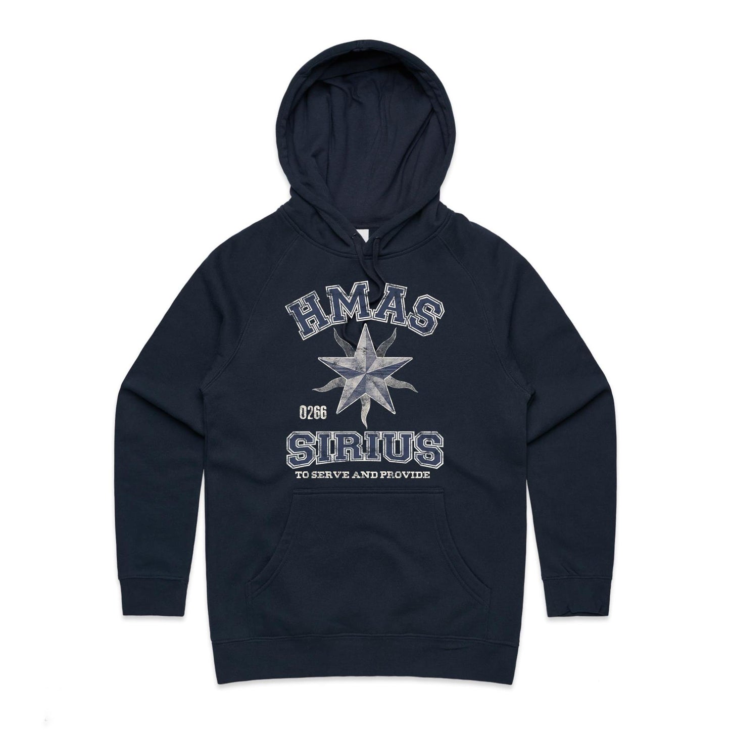 HMAS Sirius O266 Women's Hoodie (style Alpha)