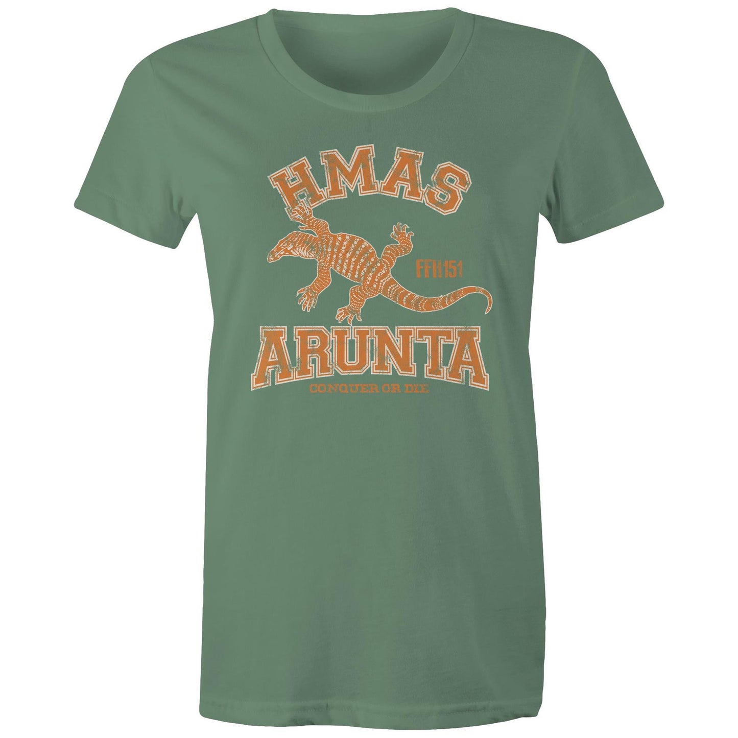 HMAS Arunta (II) FFH151 Women's T-shirt (style Alpha, colour)
