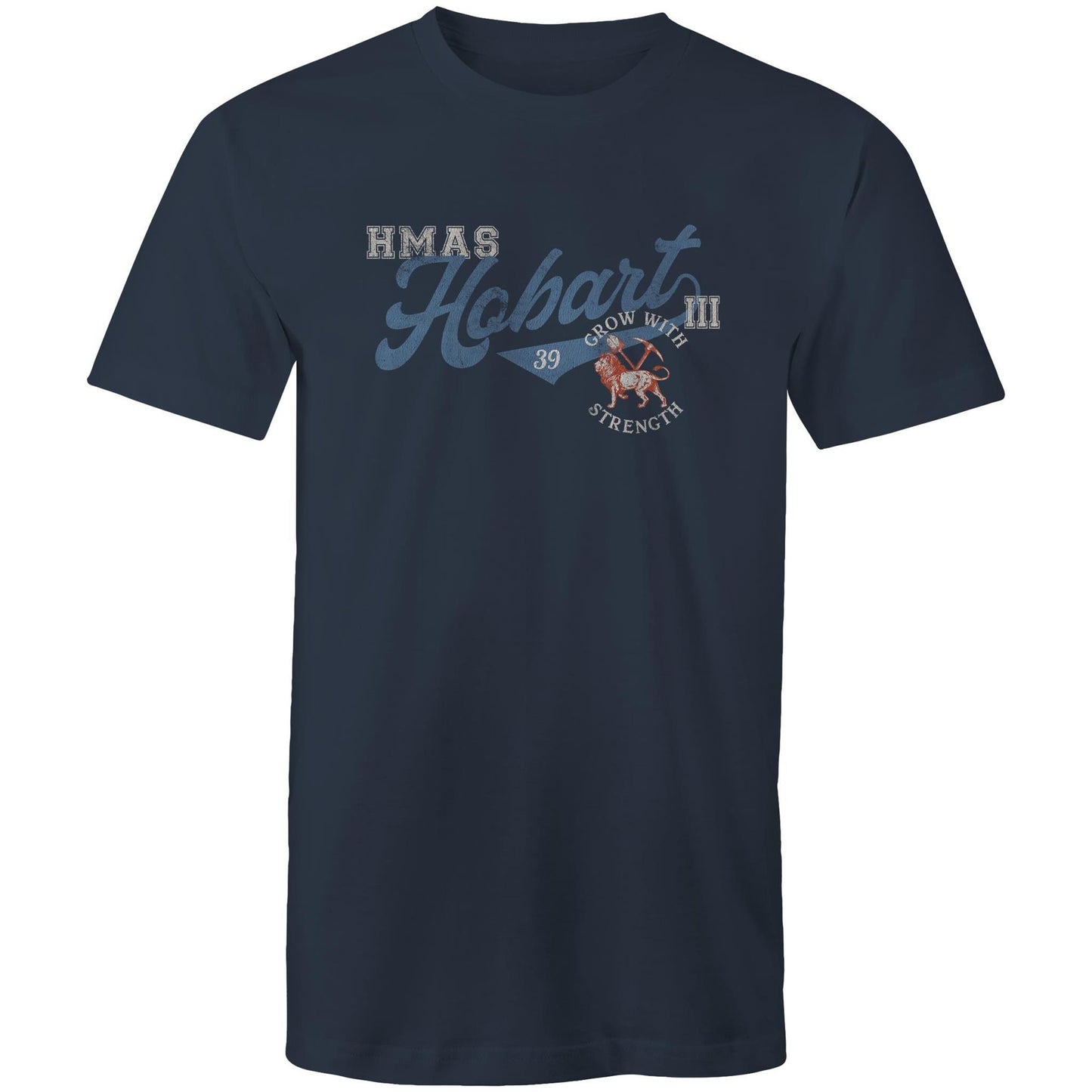 HMAS Hobart (III) DDG39 Men's T-shirt (style Bravo)