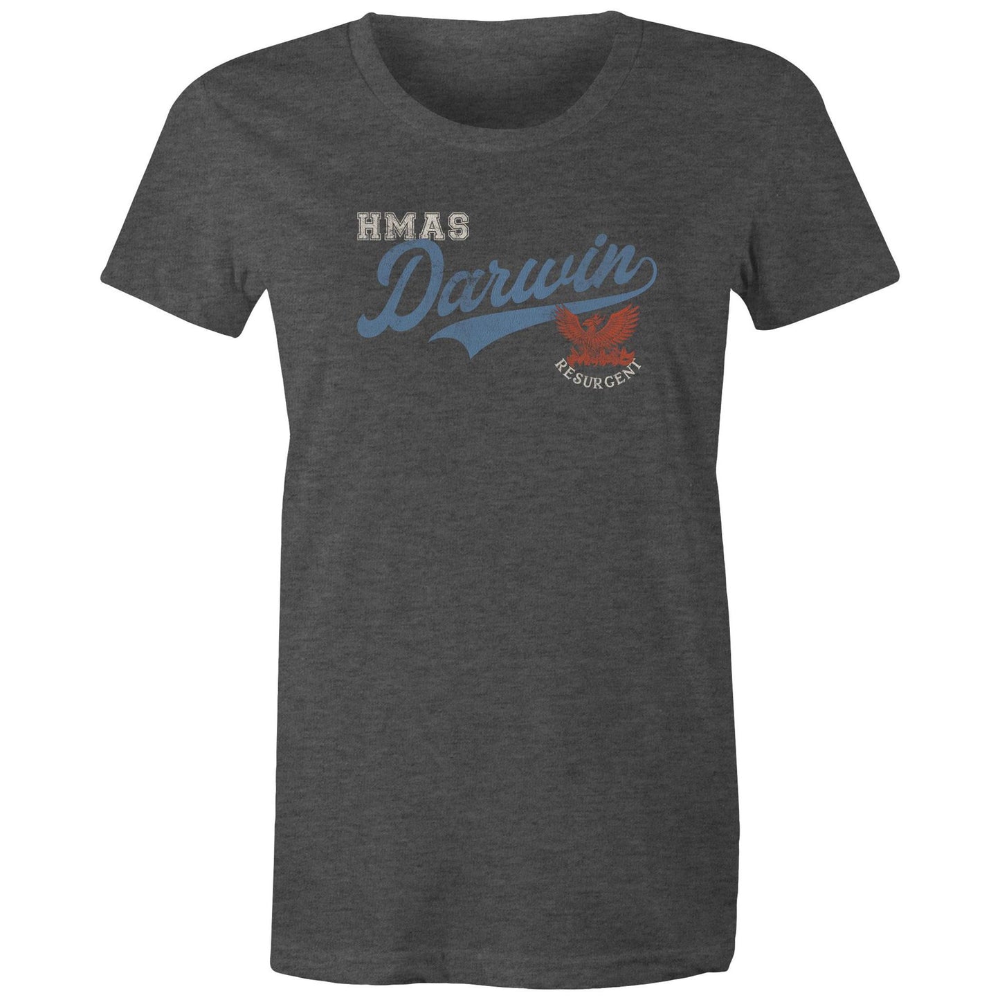 HMAS Darwin FFG04 Women's T-shirt (style Bravo)