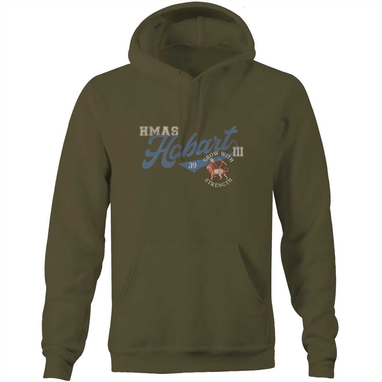 HMAS Hobart (III) DDG39 Men's Hoodie (style Bravo)