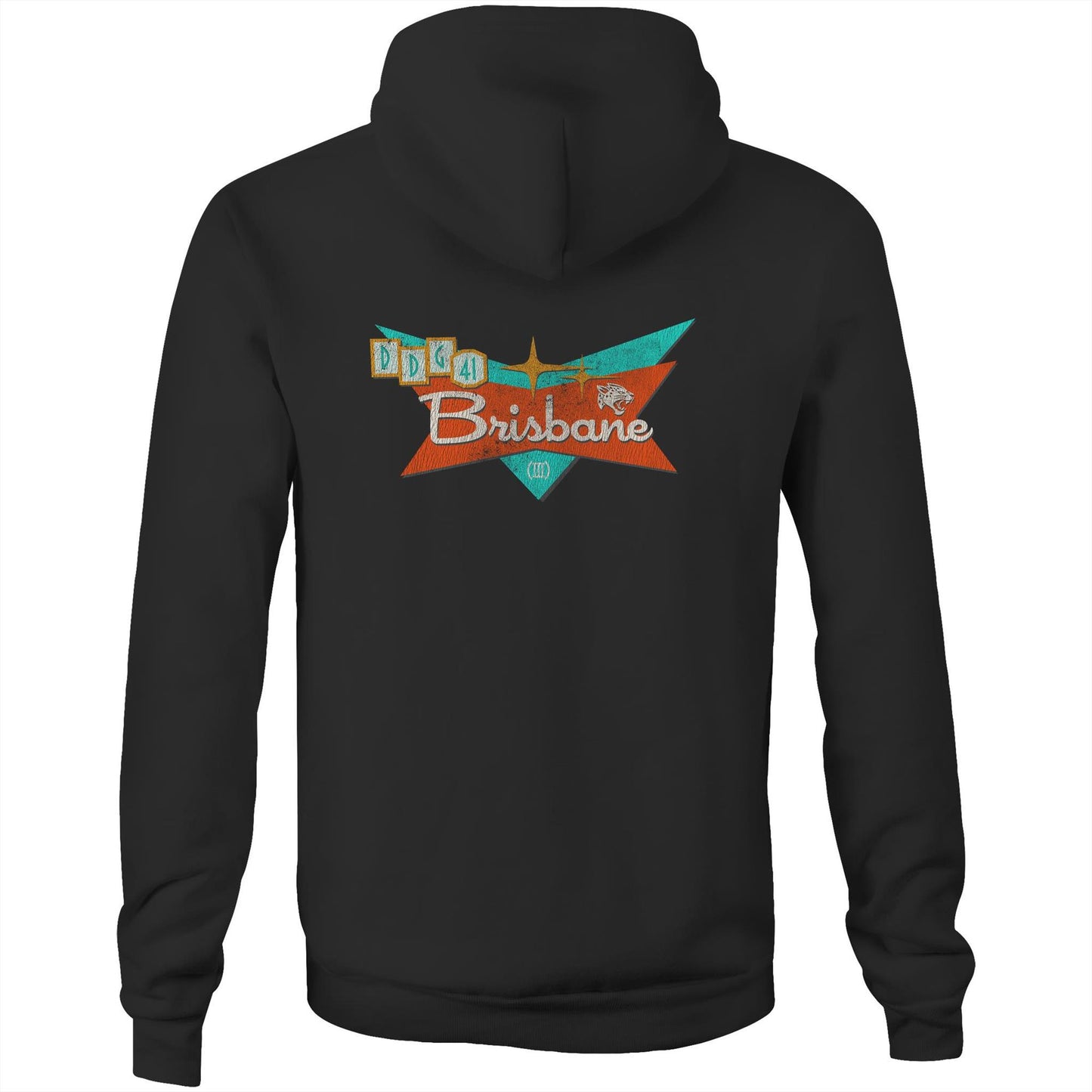 HMAS Brisbane (III) DDG41 Men's Hoodie (style Golf)
