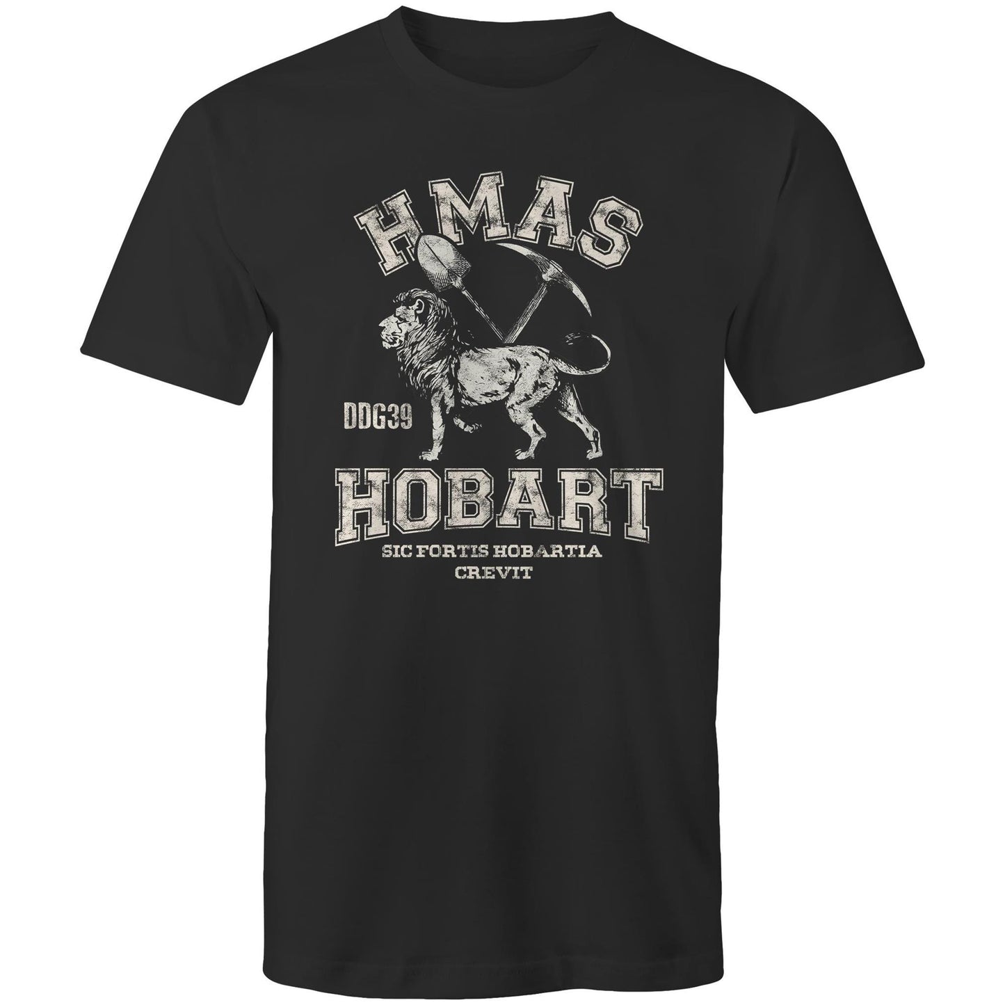 HMAS Hobart (II) DDG39 Men's T-shirt (style Alpha, white)