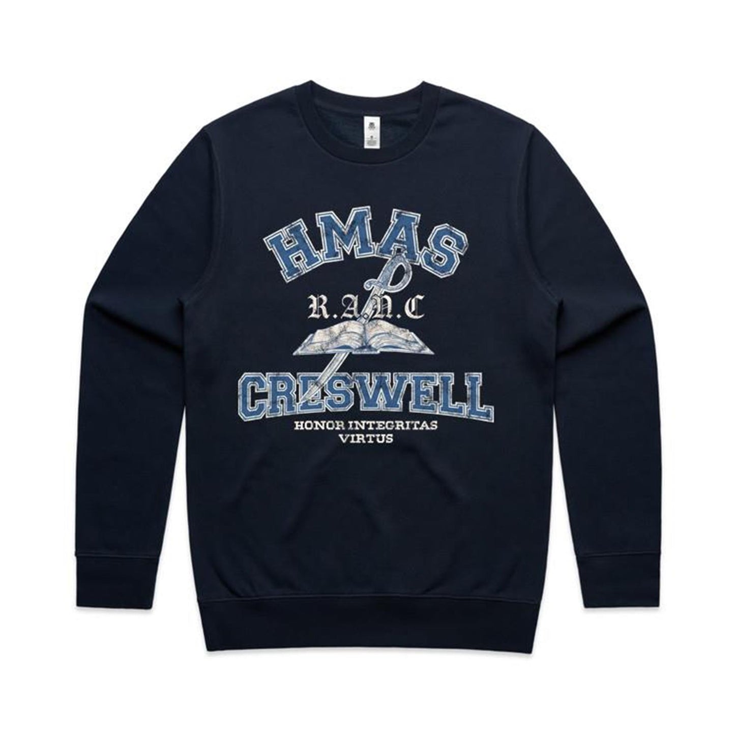 HMAS Creswell Men's Jumper (style Alpha)