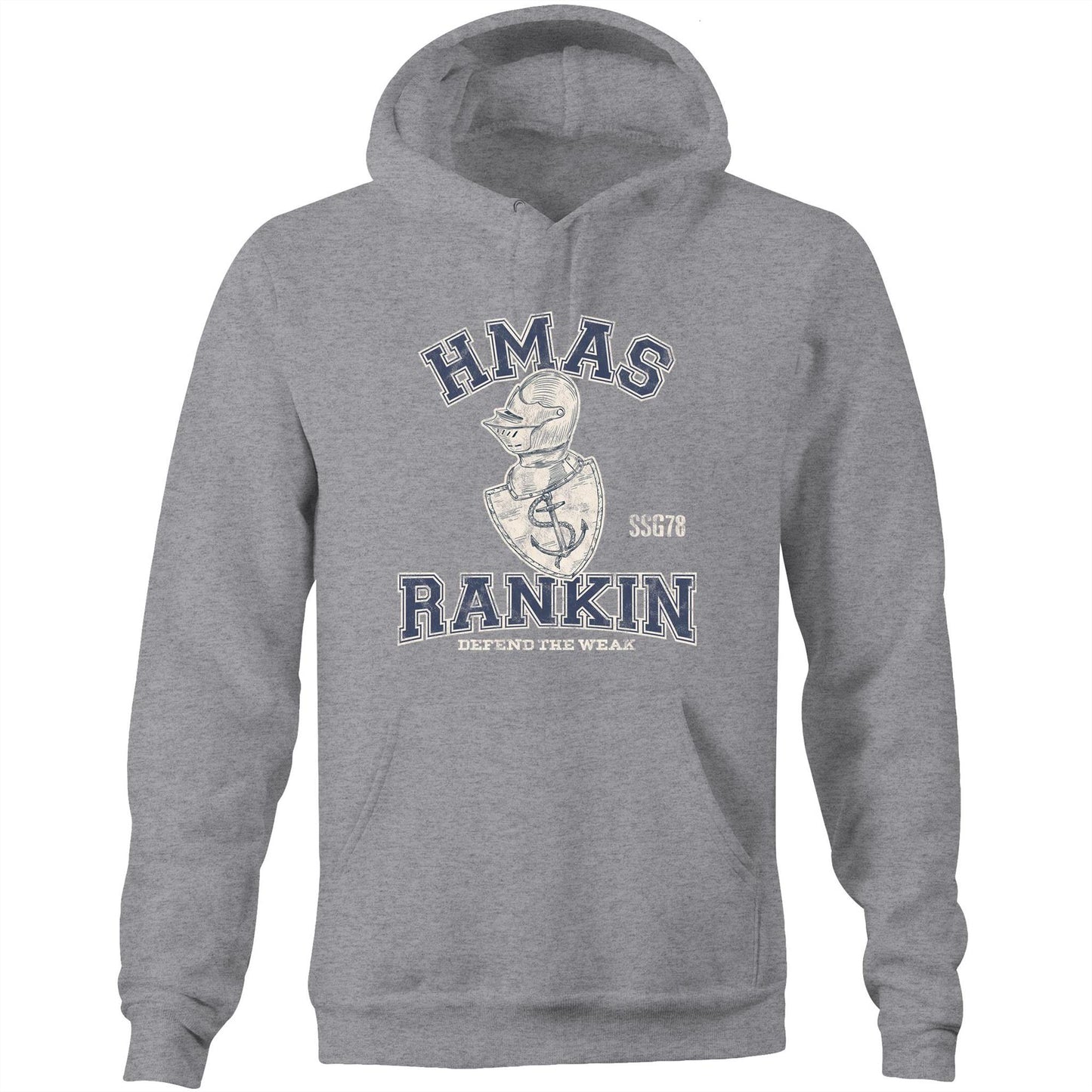 HMAS Rankin SSG78 Men's Hoodie (style Alpha)