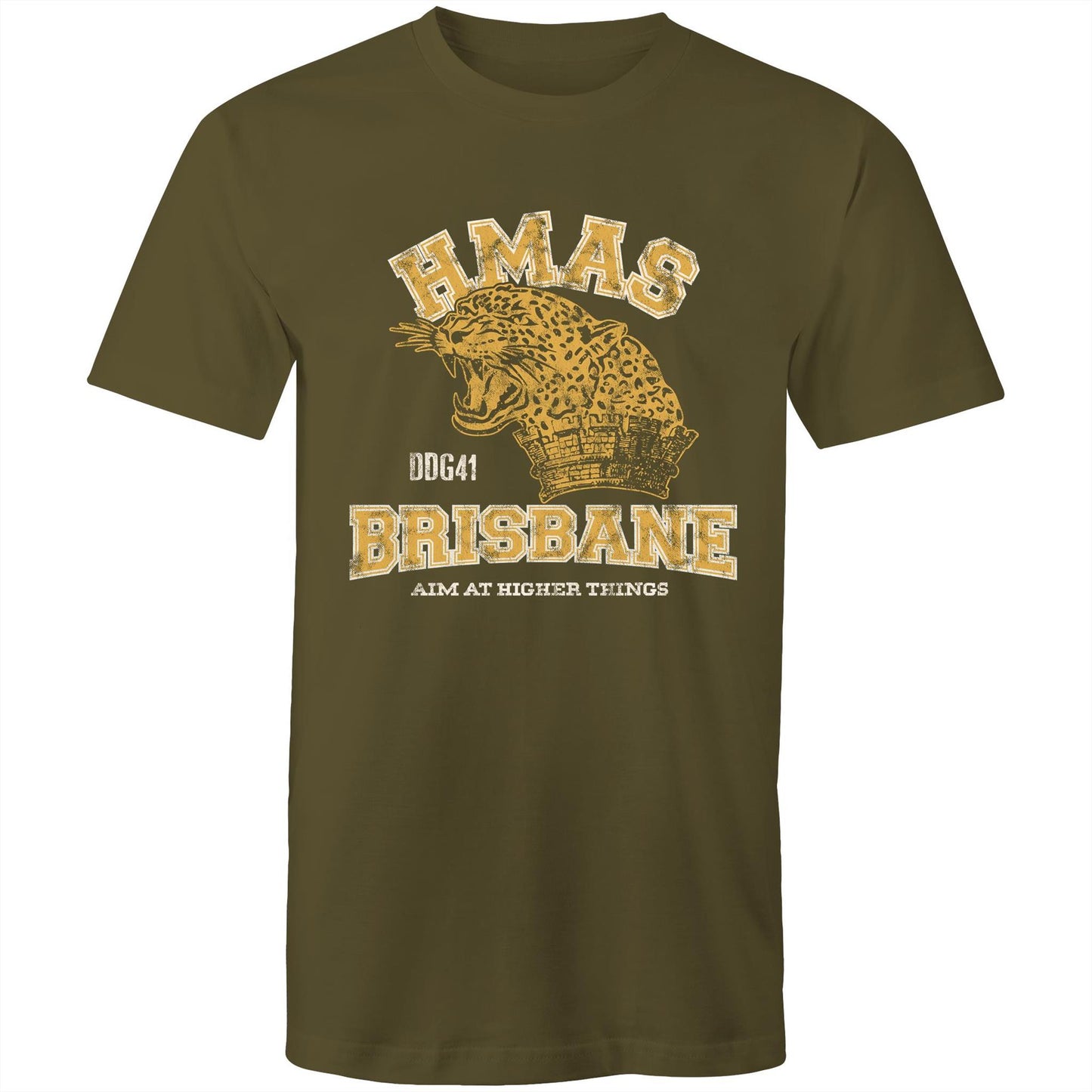 HMAS Brisbane (III) DDG41 Men's T-shirt colour (Style Alpha)