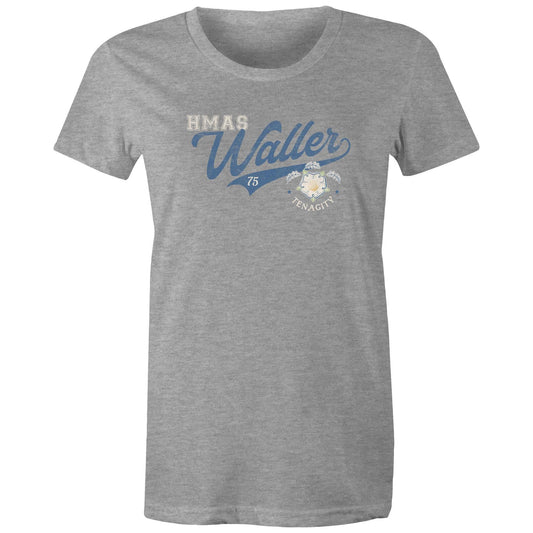 HMAS Waller SSG75 Women's T-shirt (style Bravo)