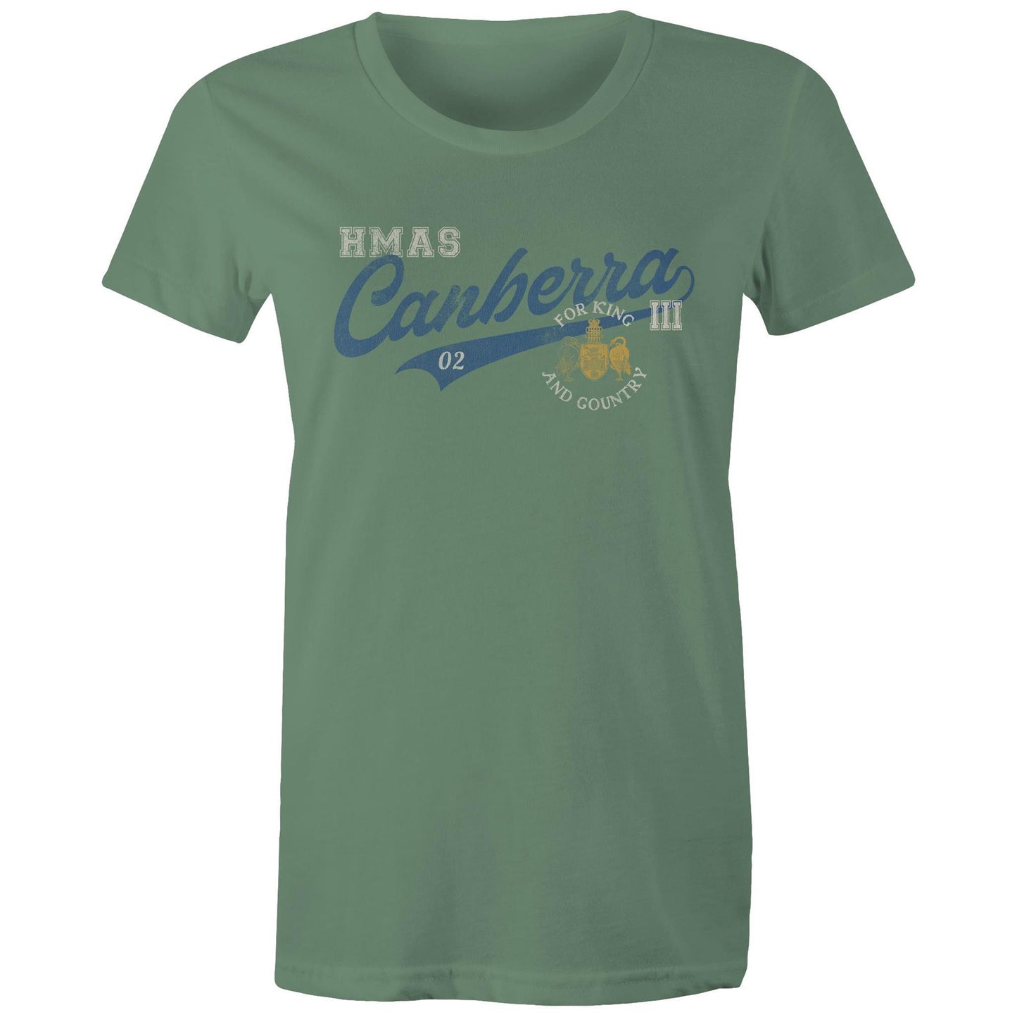 HMAS Canberra (III) L02 Women's T-shirt (style Bravo)