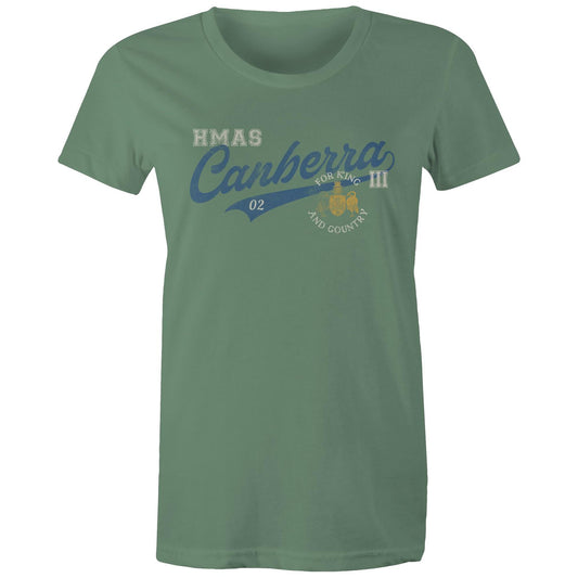 HMAS Canberra (III) L02 Women's T-shirt (style Bravo)