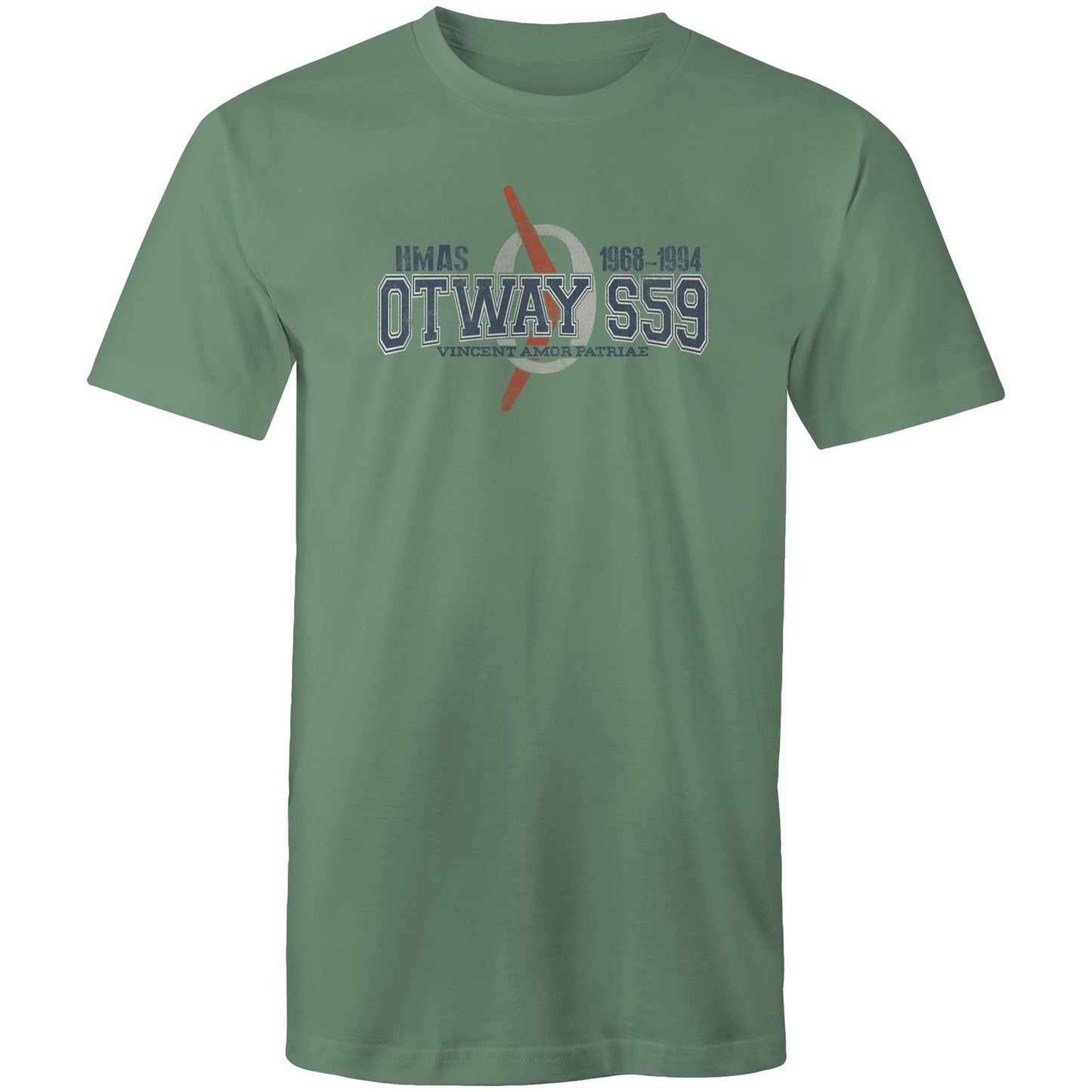 HMAS Otway S59 Men's T-shirt (style Oscar Bravo)