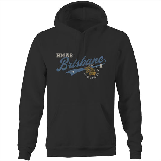 HMAS Brisbane (II) D41 Men's Hoodie (style Bravo)