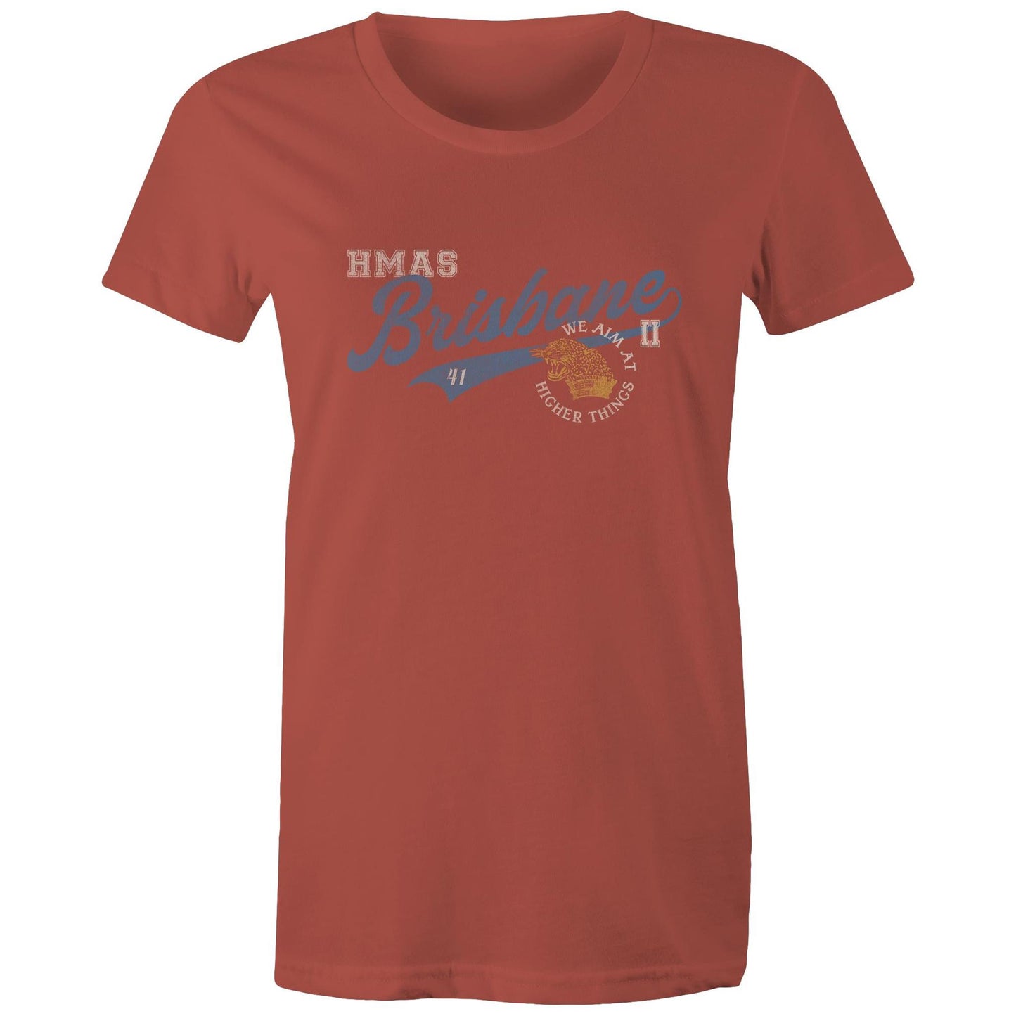 HMAS Brisbane (II) D41 Women's T-shirt (style Bravo)