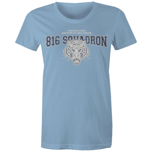 816 Squadron Women's T-shirt (style Alpha, blue)