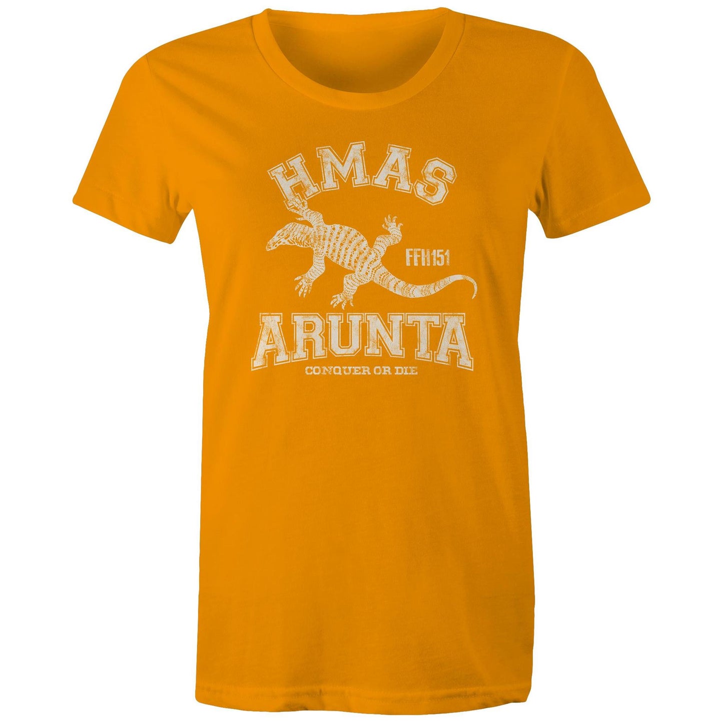 HMAS Arunta (II) FFH151 Women's T-shirt (style Alpha, white)