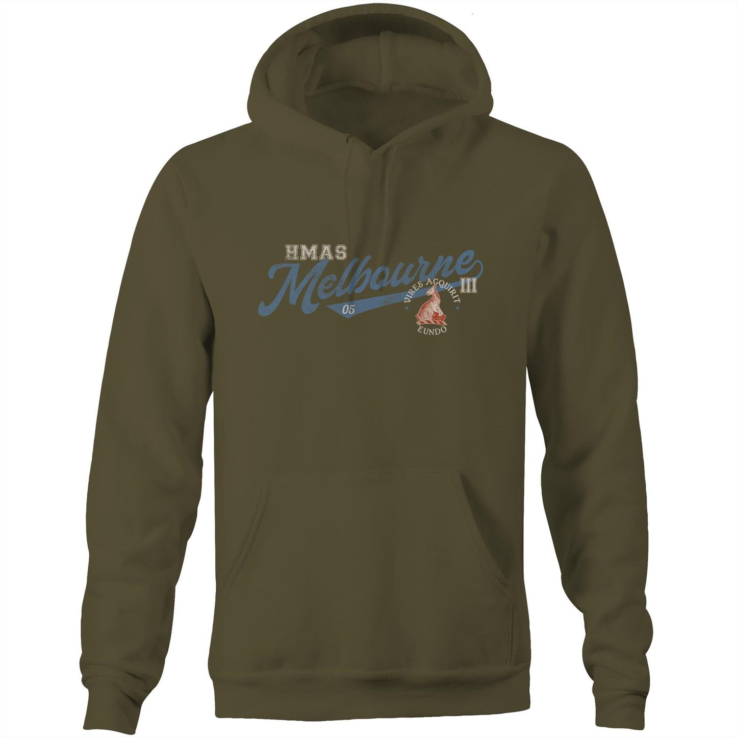 HMAS Melbourne (III) FFG05 Men's Hoodie (style Bravo)