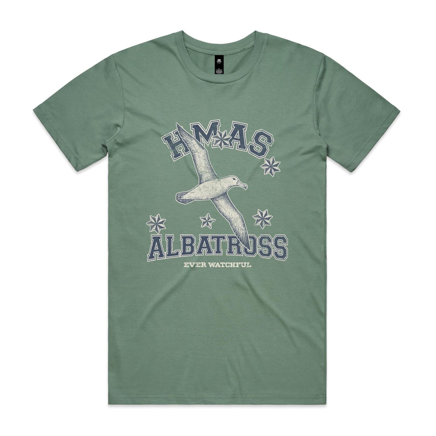 HMAS Albatross Men's T-shirt (style Alpha, blue)