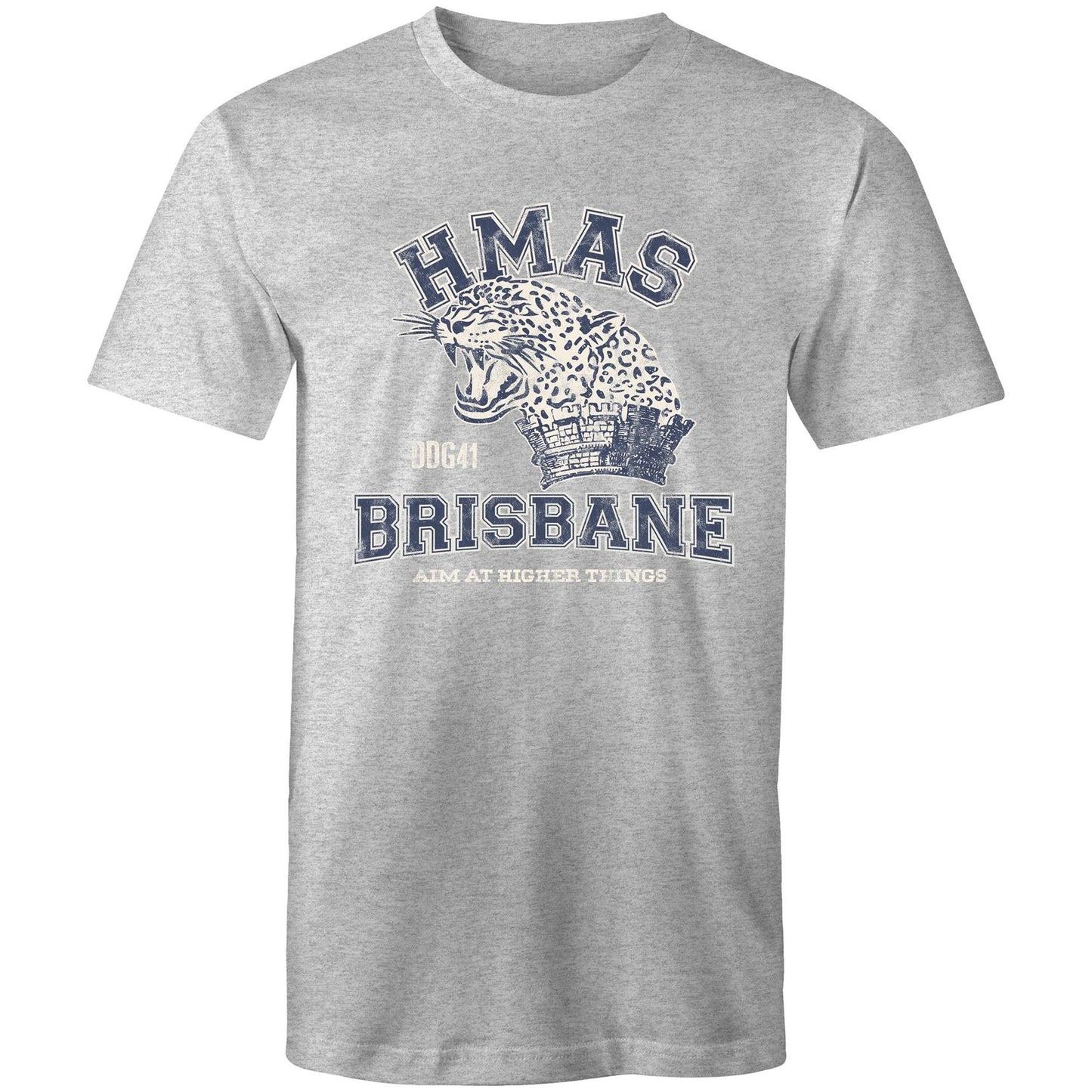 HMAS Brisbane (III) DDG41 Men's T-shirt (style Alpha, blue)