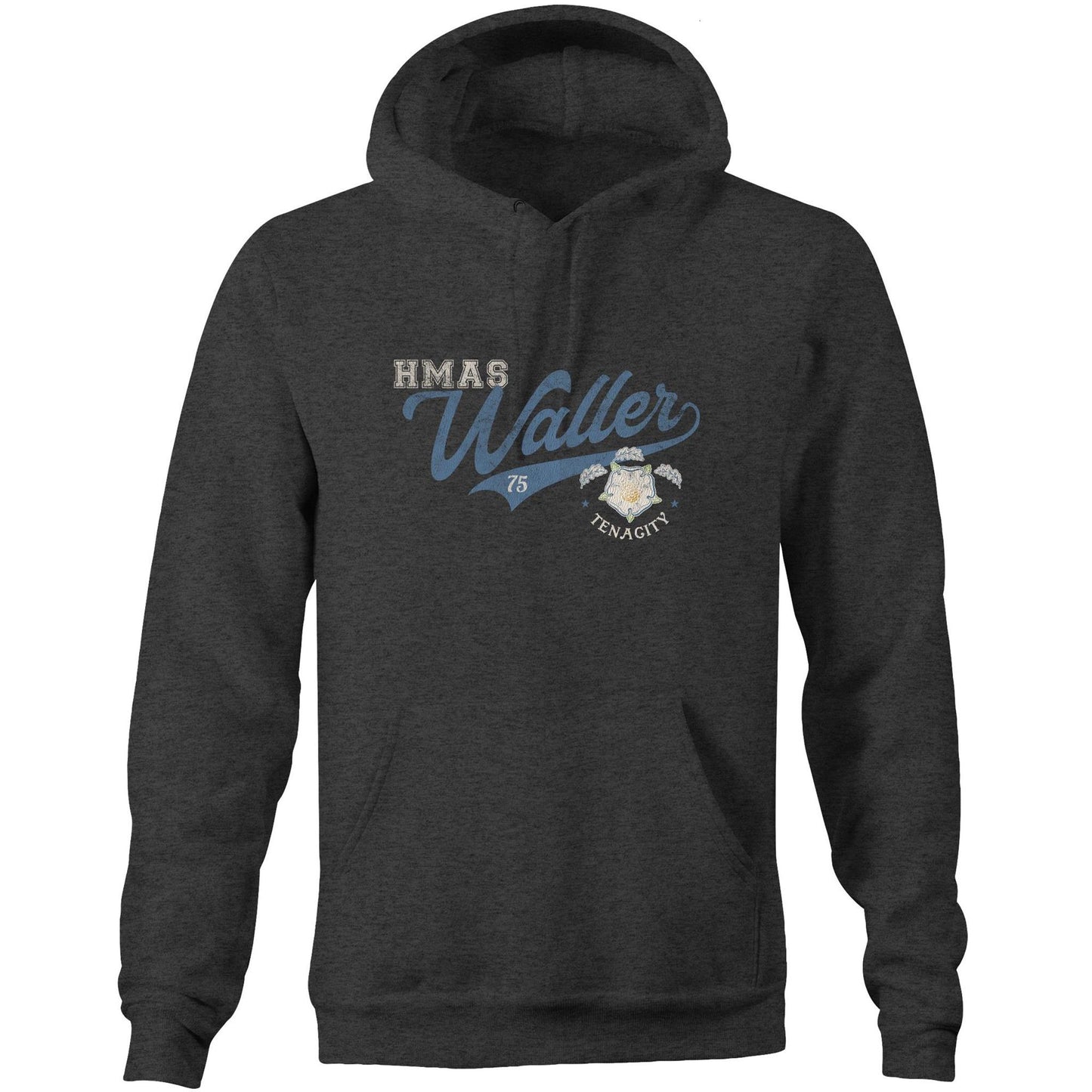 HMAS Waller SSG75 Men's Hoodie (style Bravo)