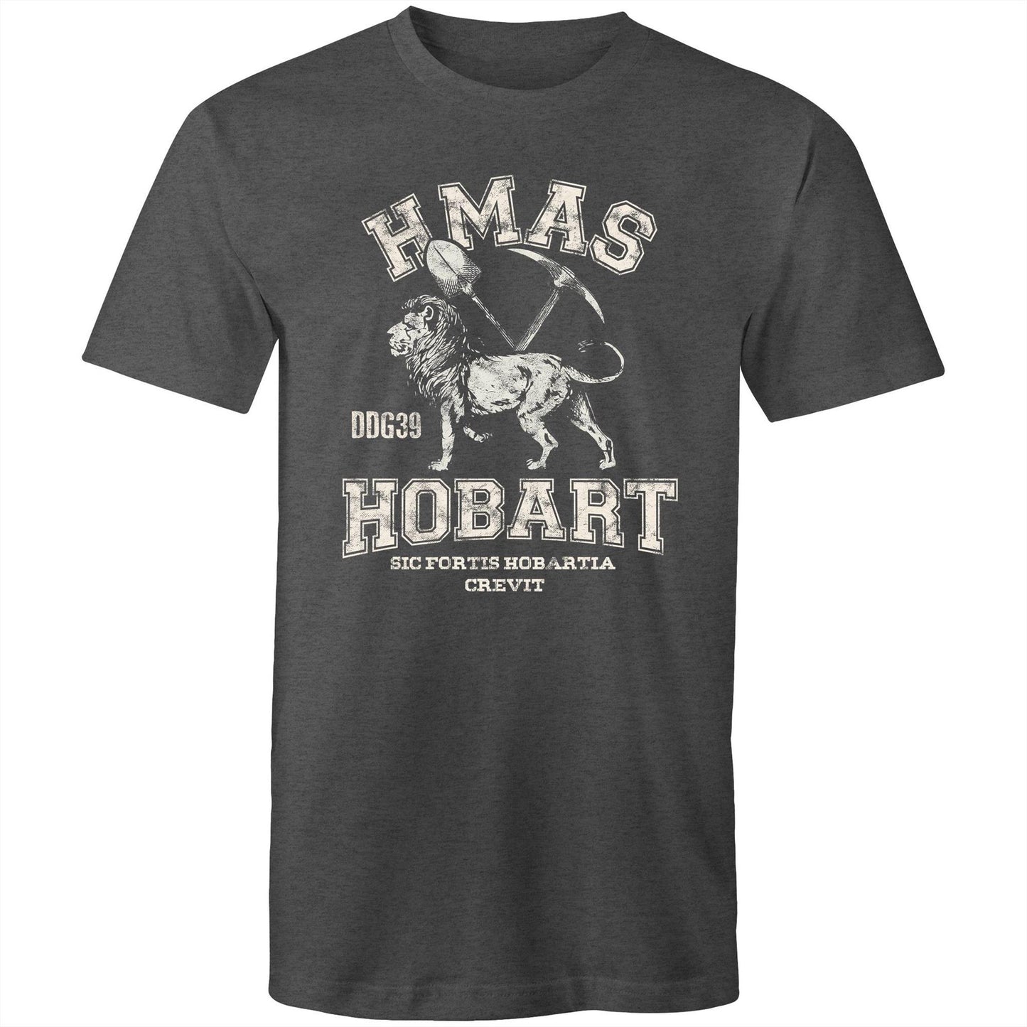 HMAS Hobart (II) DDG39 Men's T-shirt (style Alpha, white)