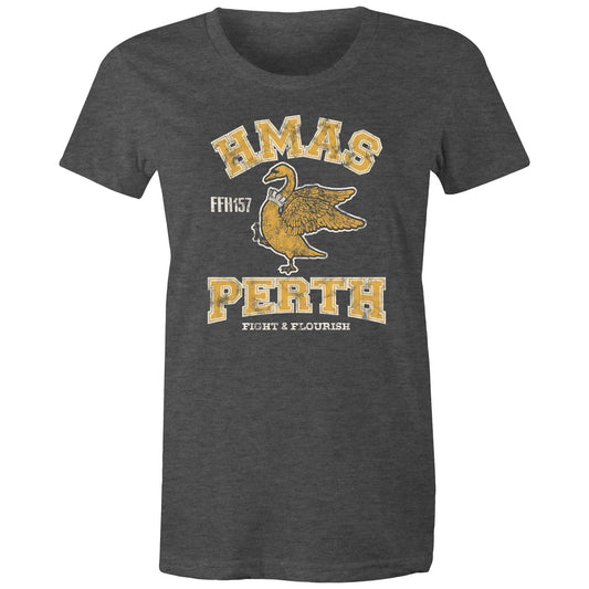 HMAS Perth (III) FFH157 Women's T-shirt (style Alpha, colour)
