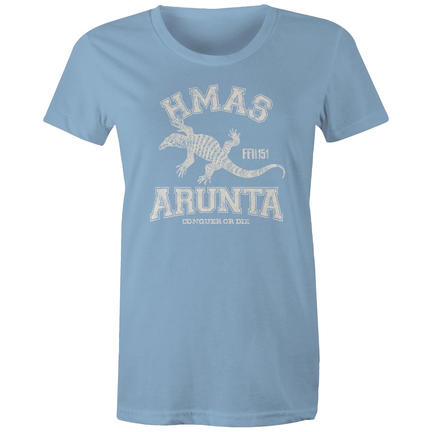 HMAS Arunta (II) FFH151 Women's T-shirt (style Alpha, white)