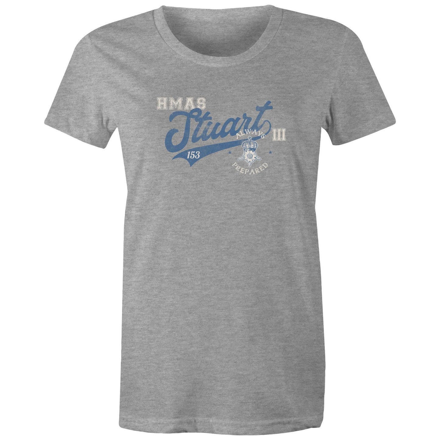 HMAS Stuart (III) FFH153 Women's T-shirt (style Bravo)
