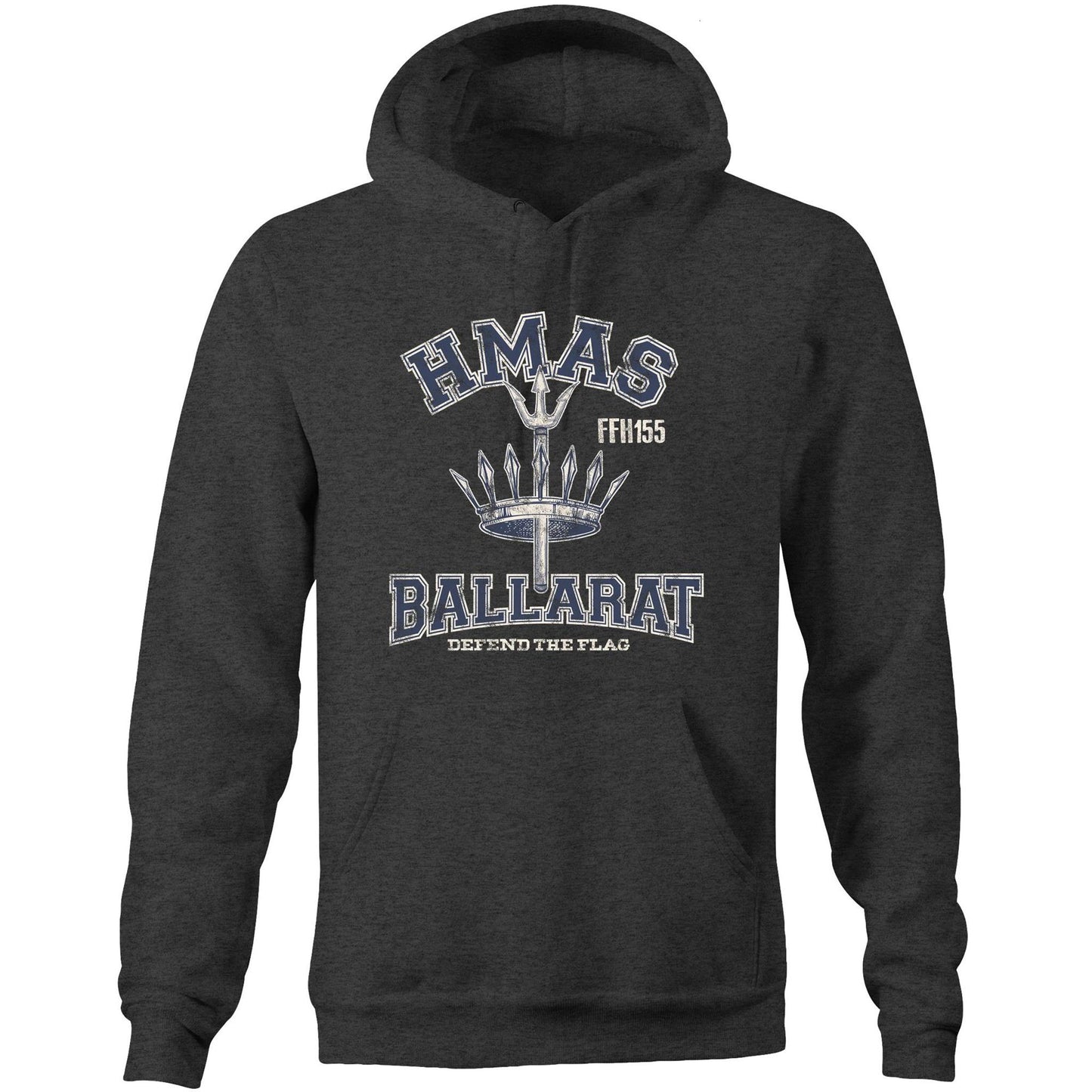 HMAS Ballarat (II) FFH155 Men's Hoodie (style Alpha)
