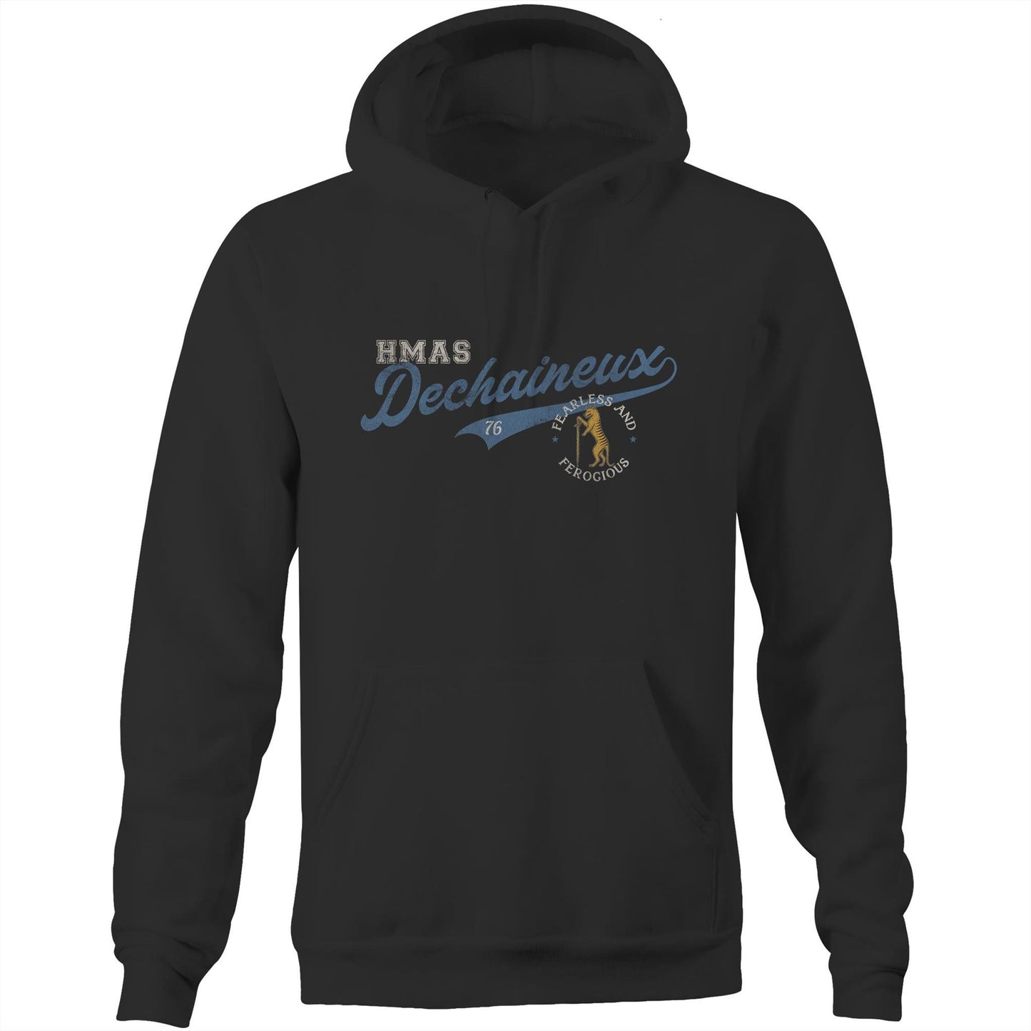 HMAS Dechaineux SSG76 Men's Hoodie (style Bravo)