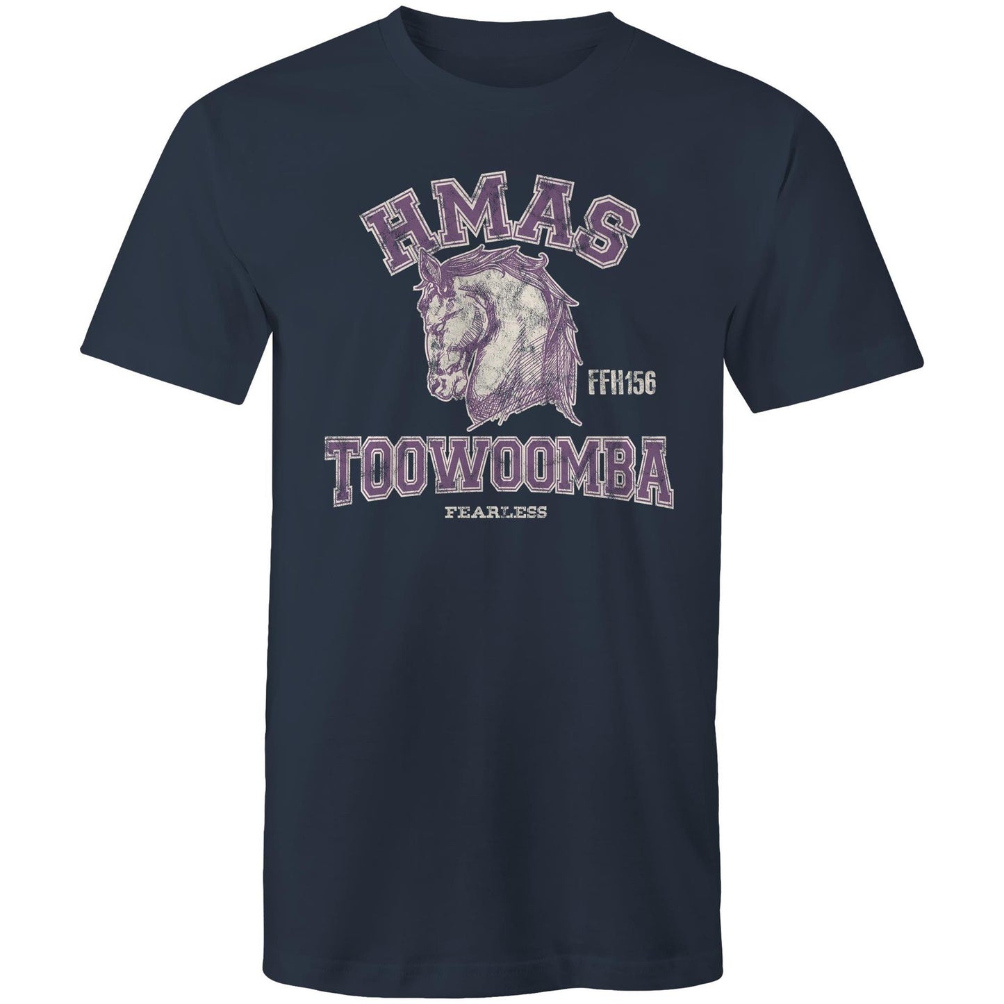 HMAS Toowoomba FFH156 Men's T-shirt (style Alpha, colour)