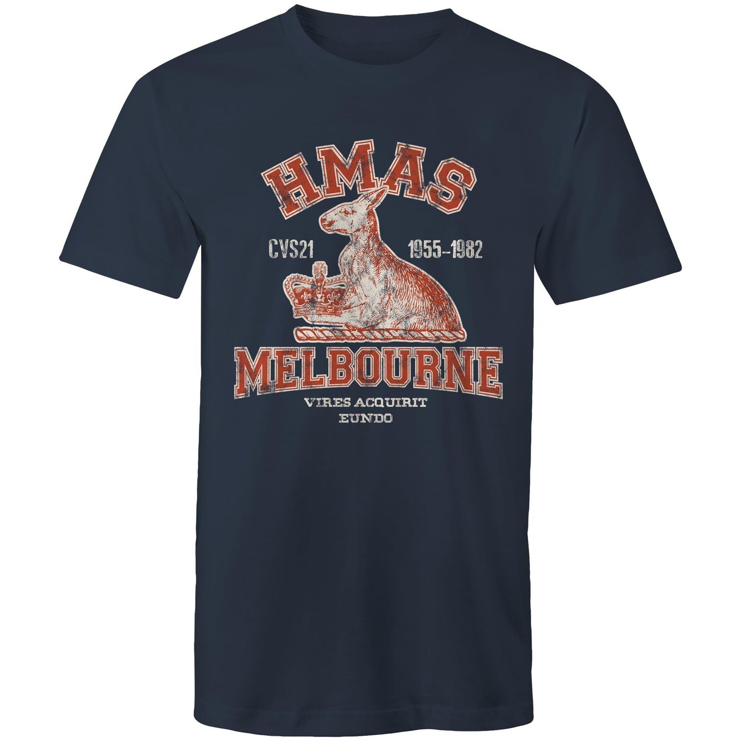 HMAS Melbourne (II) CVS21 Men's T-shirt (style Alpha, colour)