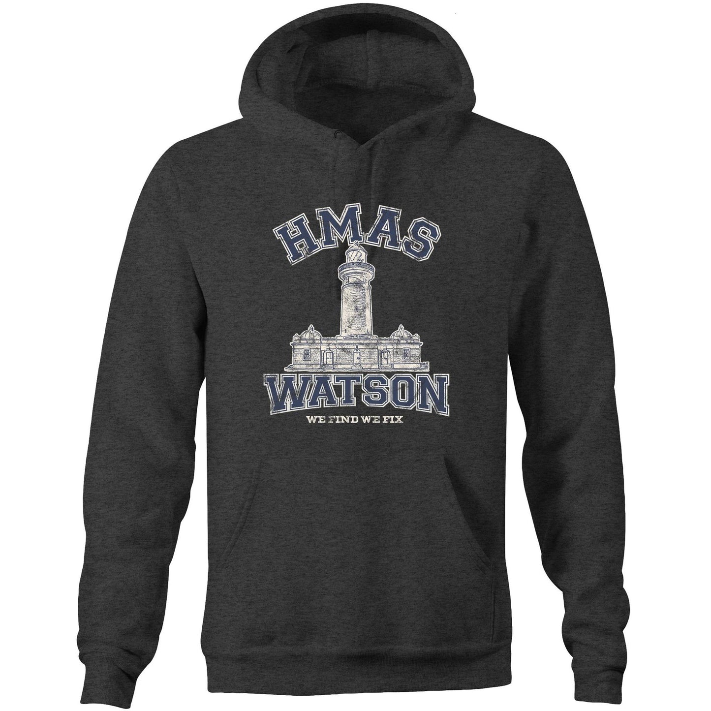 HMAS Watson Men's Hoodie (style Alpha)