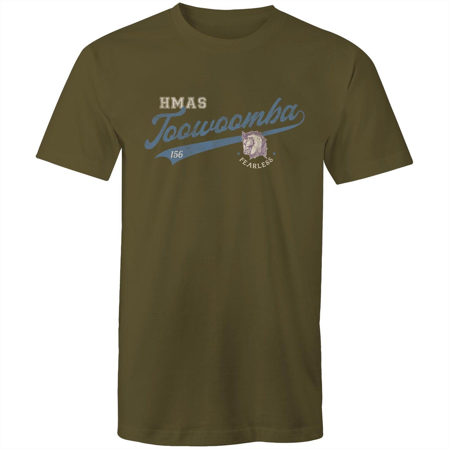 HMAS Toowoomba FFH156 Men's T-shirt (style Bravo)