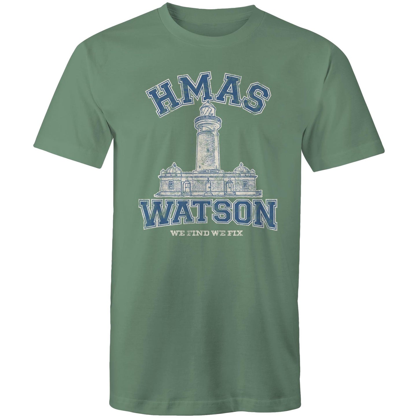 HMAS Watson Men's T-shirt (style Alpha, colour)