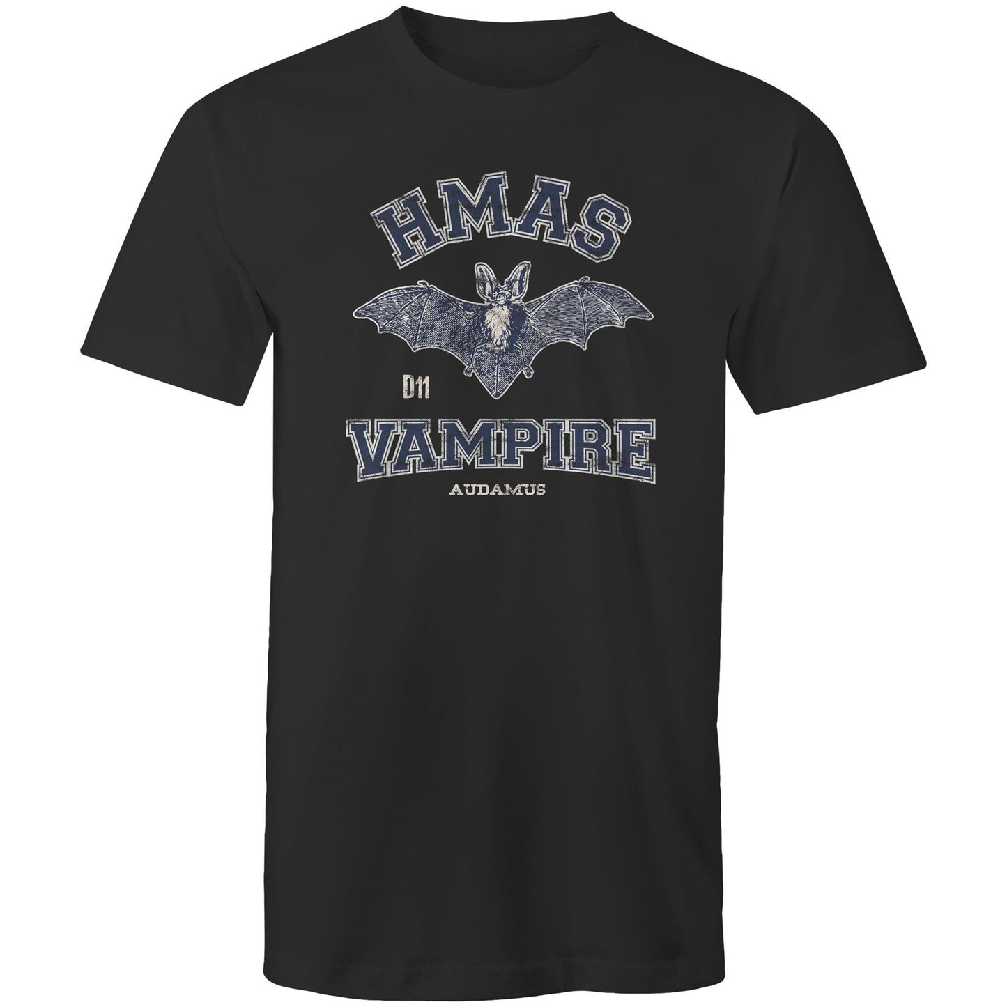 HMAS Vampire D11 Men's T-shirt (style Alpha, blue)