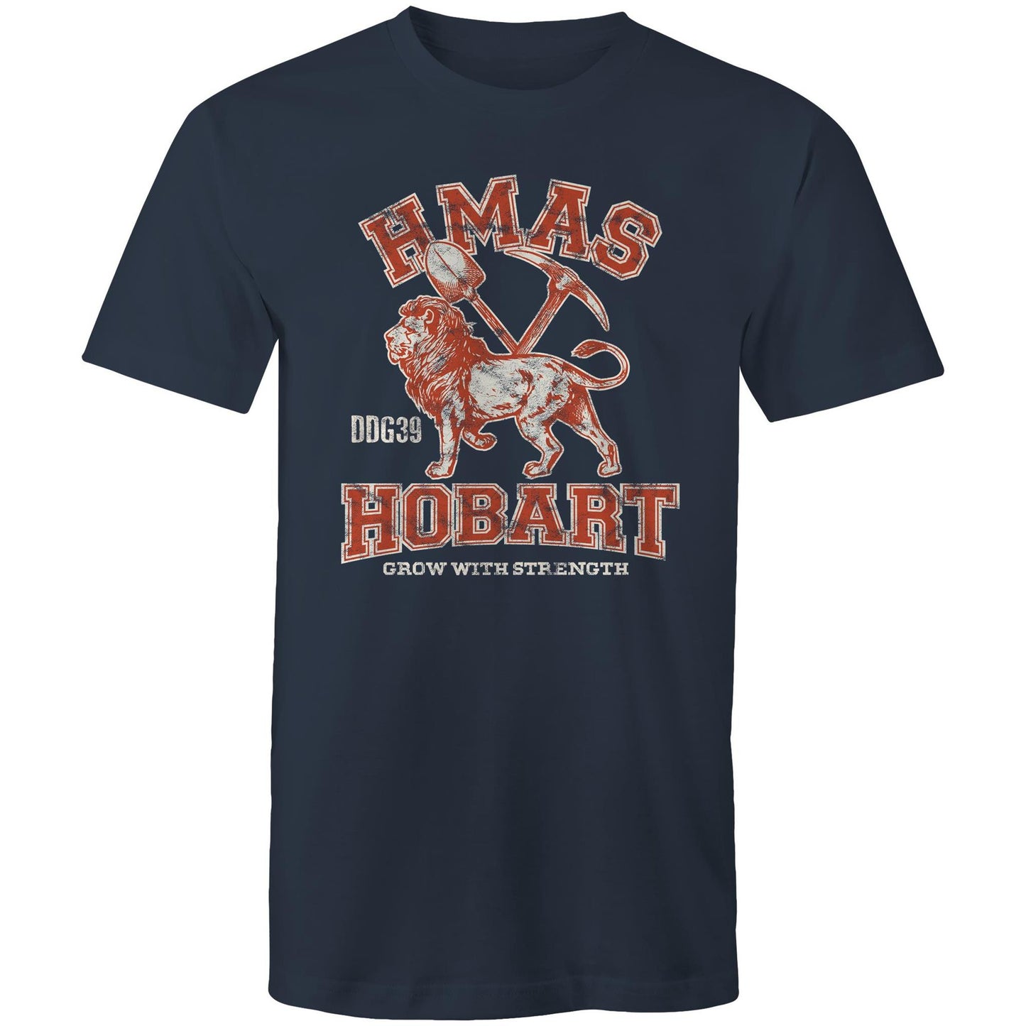 HMAS Hobart (III) DDG39 Men's T-shirt (style Alpha, colour)
