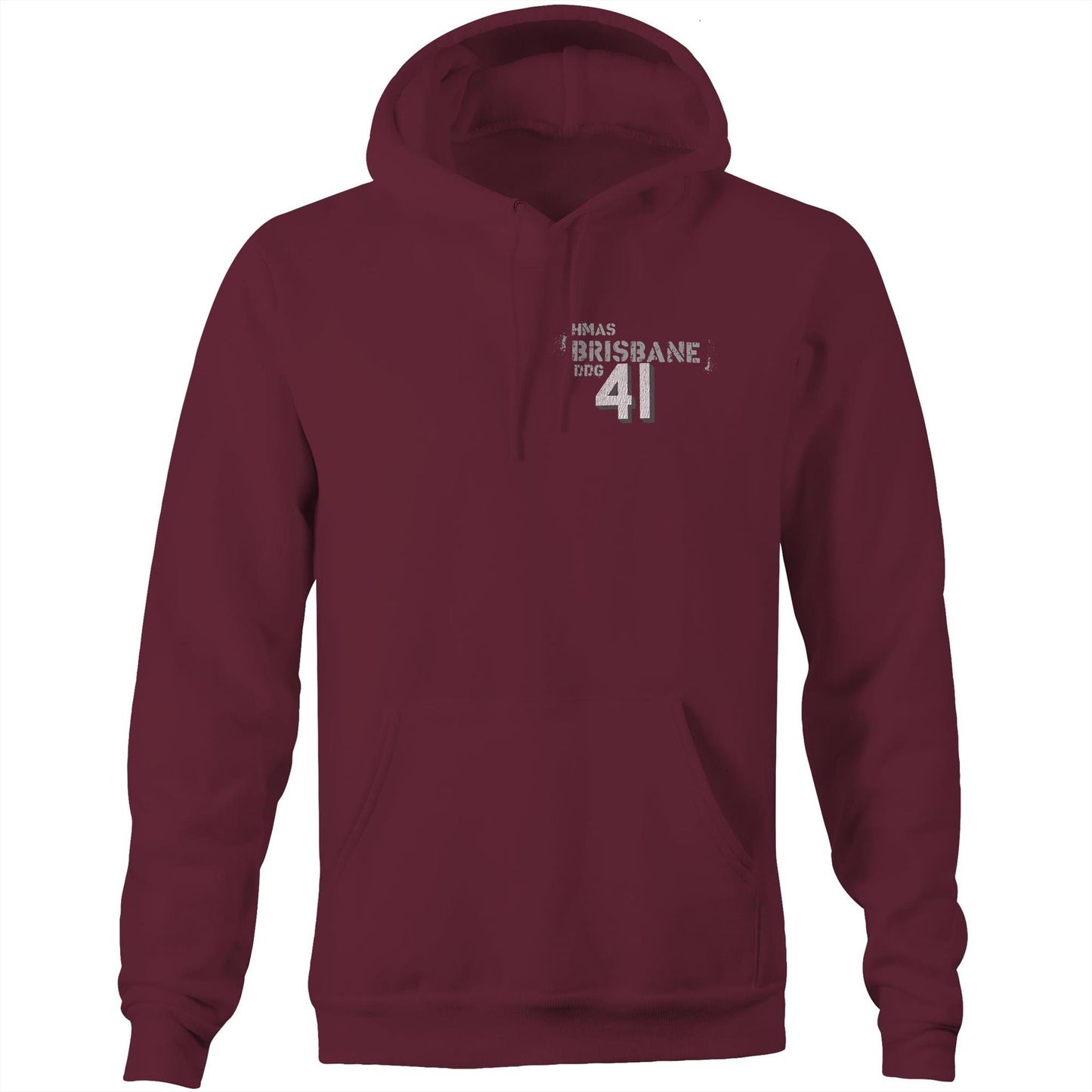 HMAS Brisbane (III) DDG41 Men's Hoodie (style Delta)
