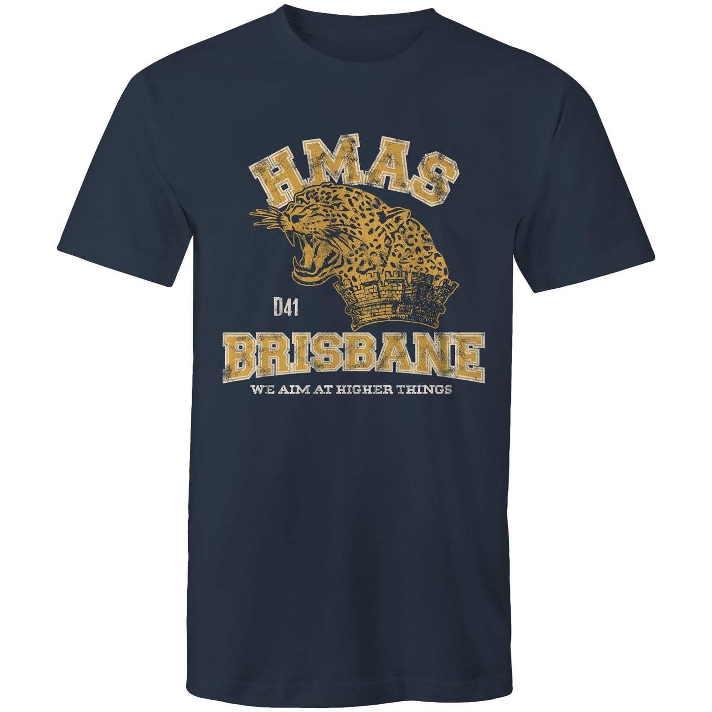 HMAS Brisbane (II) D41 Men's T-shirt (style Alpha, colour)
