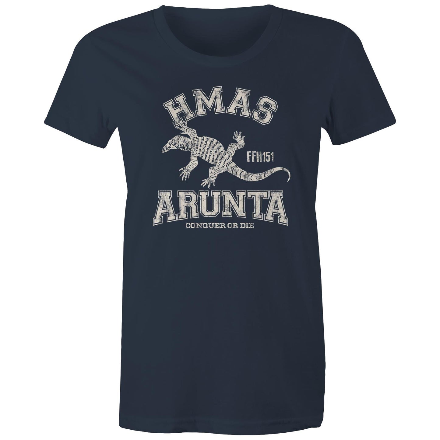 HMAS Arunta (II) FFH151 Women's T-shirt (style Alpha, white)