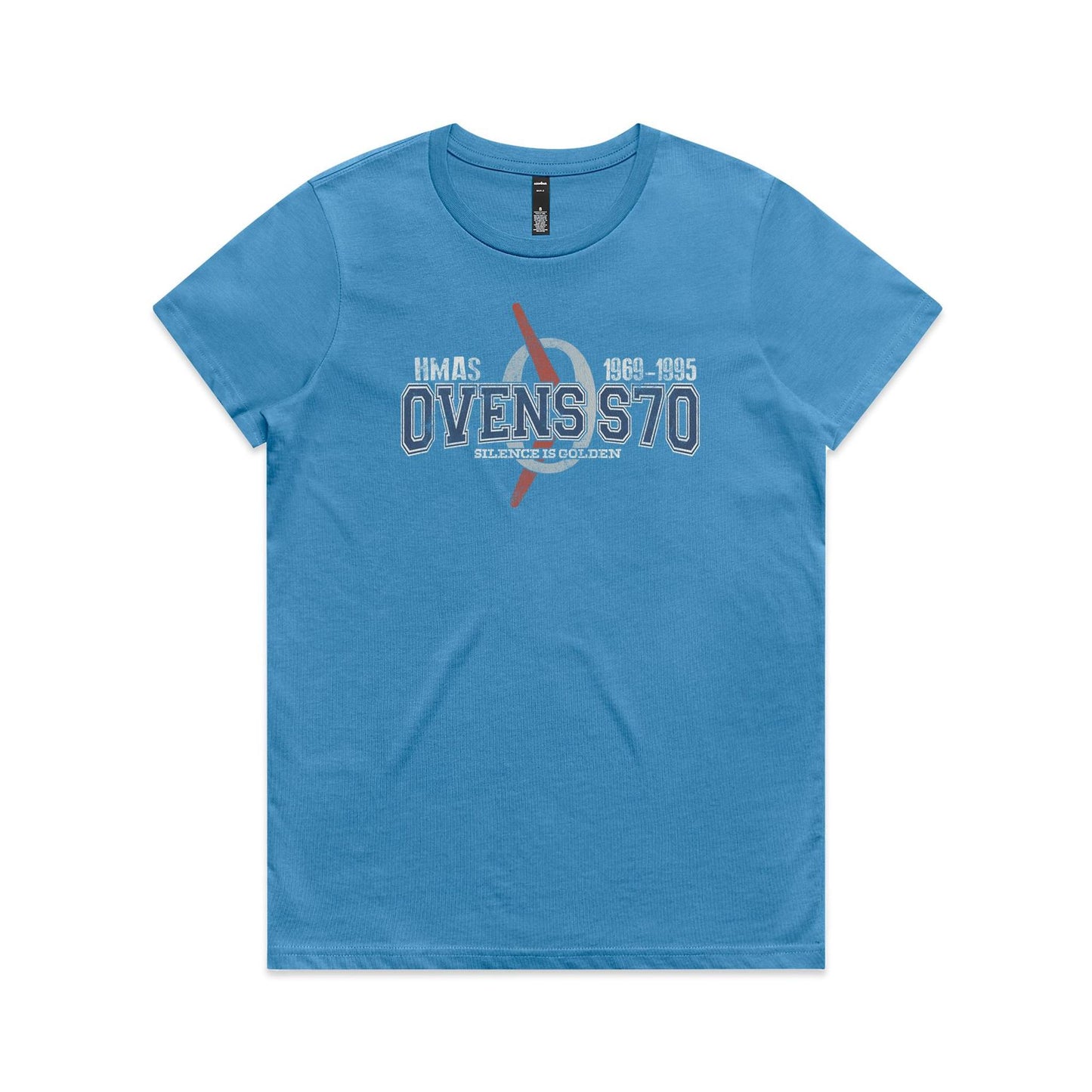 HMAS Ovens S70 Women's T-shirt (style Oscar Bravo)