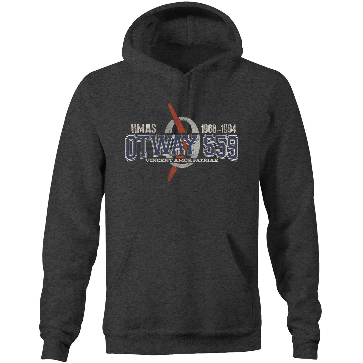 HMAS Otway S59 Men's Hoodie (style Oscar Bravo)